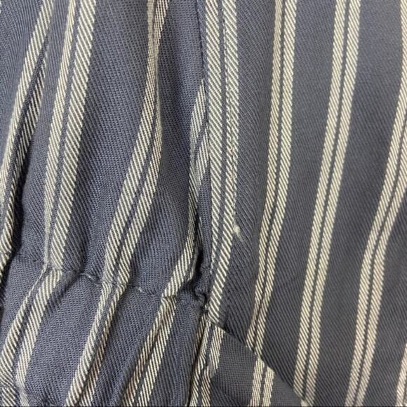 Isabel Maternity Dress Women's Size Small Gray White Stripe New Oversize Slouchy - Picture 4 of 13